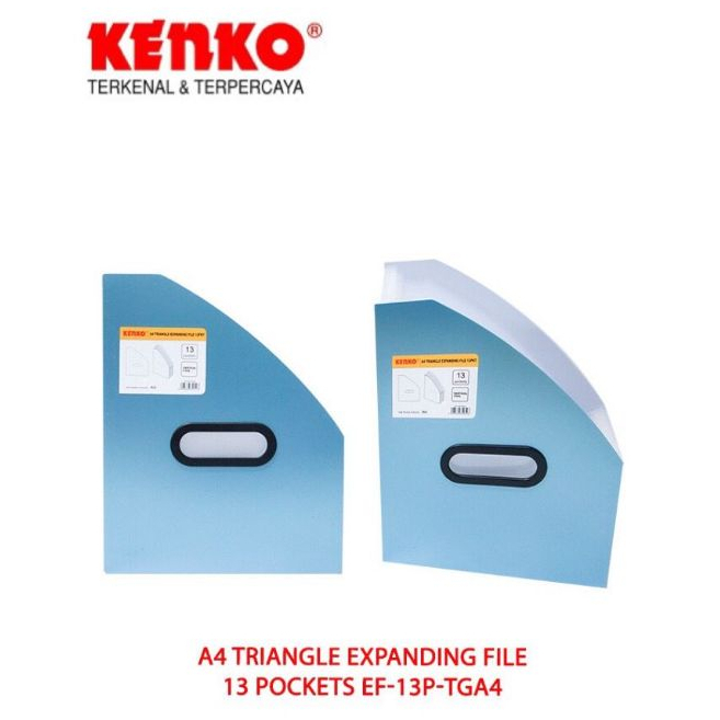 

EXPANDING FILE 13 POCKETS EF-13P-TGA4 / TRIANGLE / KENKO