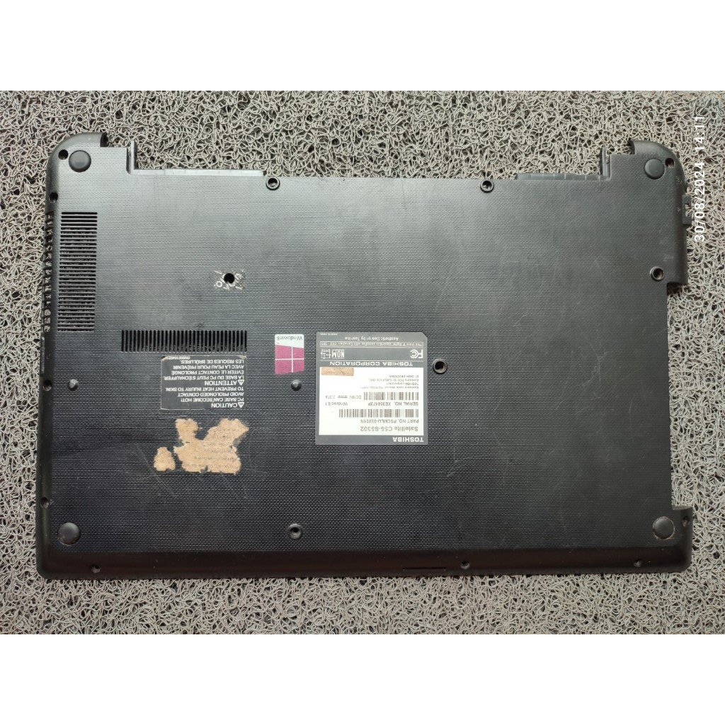 Casing Bawah Buttom Case Toshiba C55-B C55 B C50-B C50 B