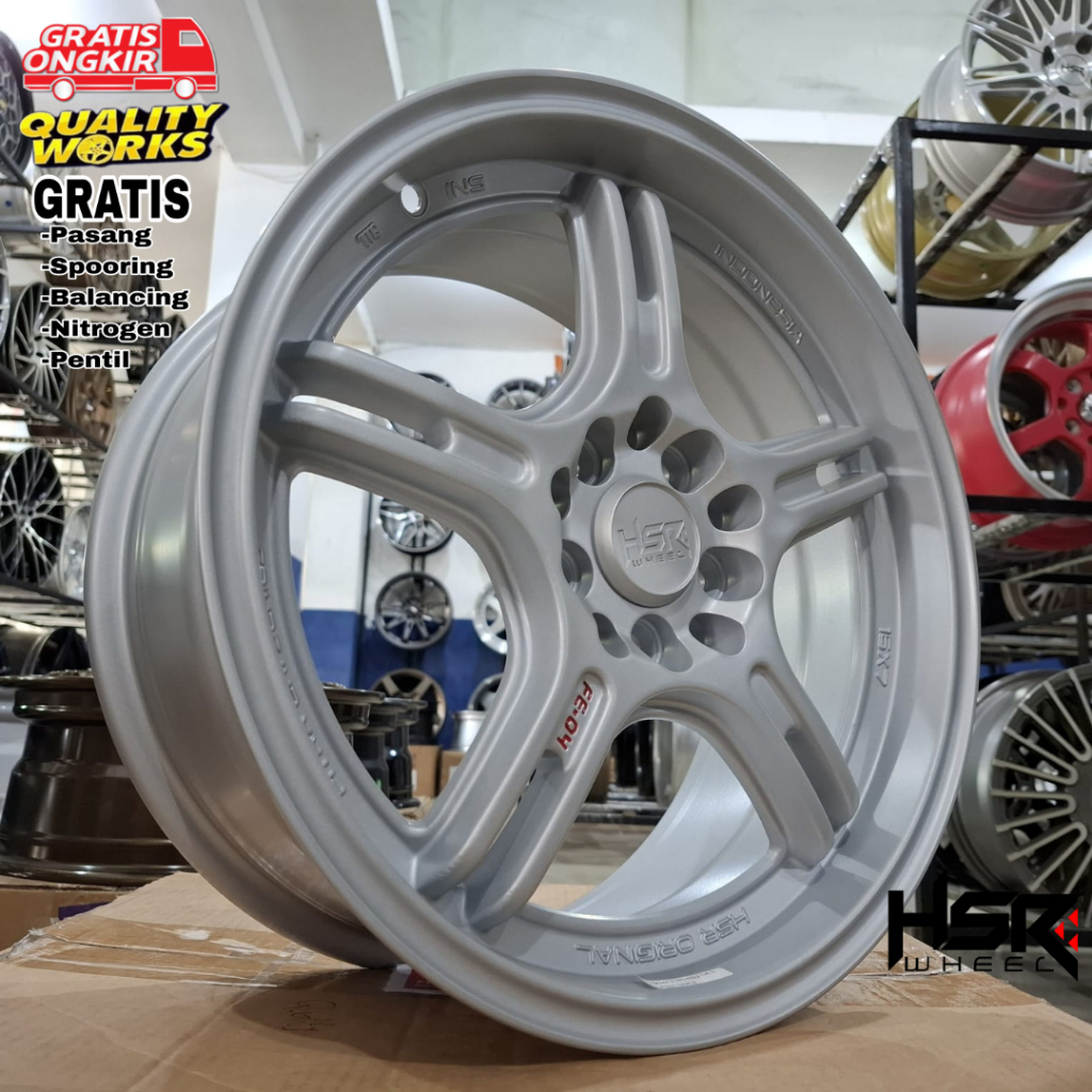Velg Modifikasi Mobil Grandmax, Luxio, Ring 16 Velg Racing Hsr Wheel Fe04