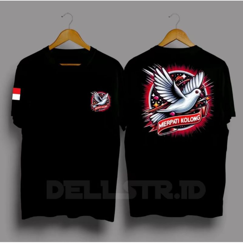 KAOS MERPATI KOLONG CORAK BULAT