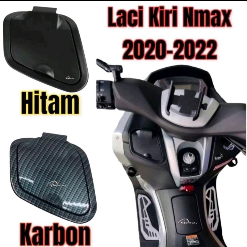 Cover Tutup Laci Depan Motor NMAX New 2020-2022 Bahan Plastik Abs