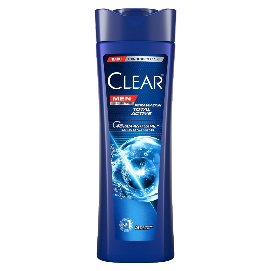 Clear Sampo Men Menthol Fresh Active 300ml