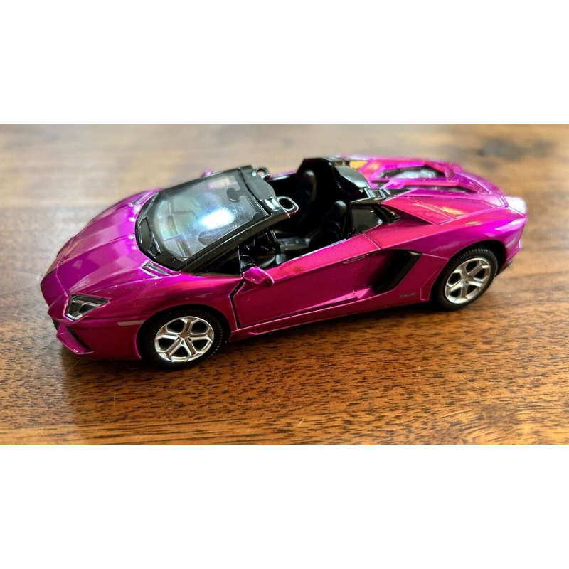 MSZ Lamborghini Aventador Pink 1/32 Scale Loose