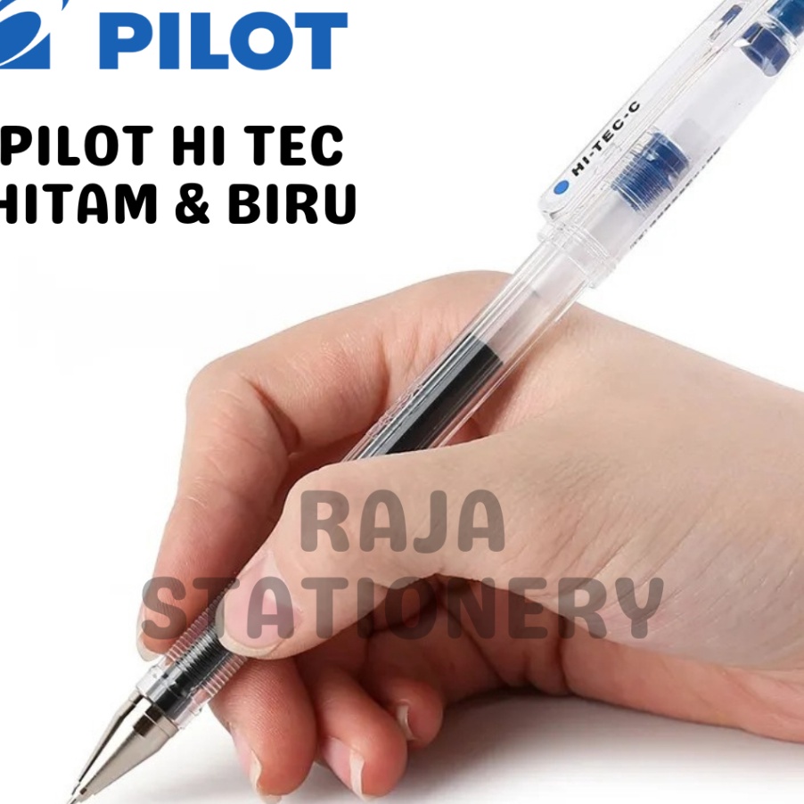 

PROMO TERPOPULER Pilot HiTec Pen 3 4 Black Blue Pulpen HiTec Hitam Biru HiTech
