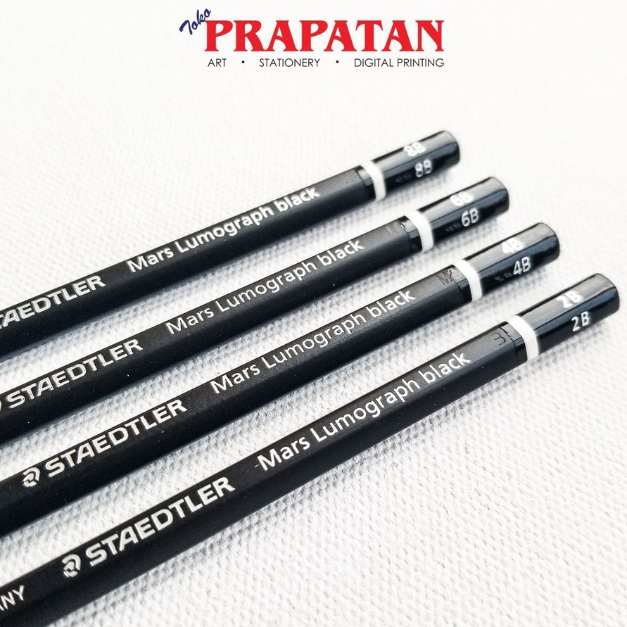 

HARGA GROSIR Pensil Staedtler Black Staedtler Mars Lumograph Black Drawing Pencil