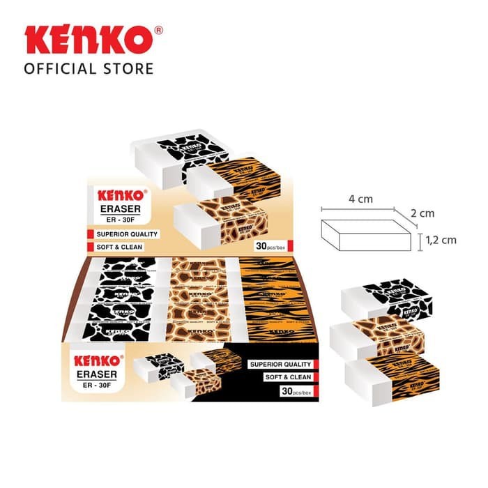 

Eraser ER-30F Fauna (White) KENKO