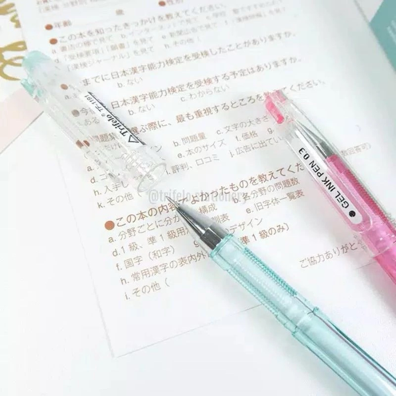 

PULPEN GEL 1191 HI TECH TRIFELLO/0,3mm/SATUAN