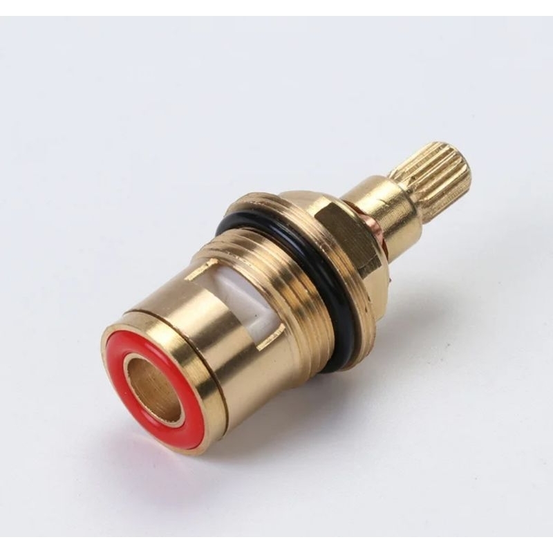 Jantung Kuningan Brass Gede double drat sparepart kran Air Toto solen wasser jantung Brass besar