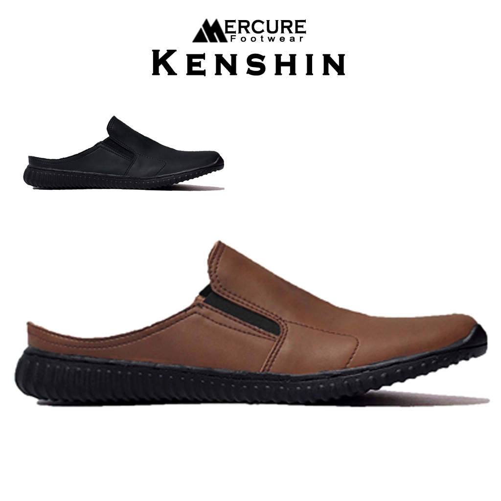 Mercure Footwear - Kenshin | PO Sepatu Sandal Slip On Pria Ukuran Besar Size 44 45 46 47 48