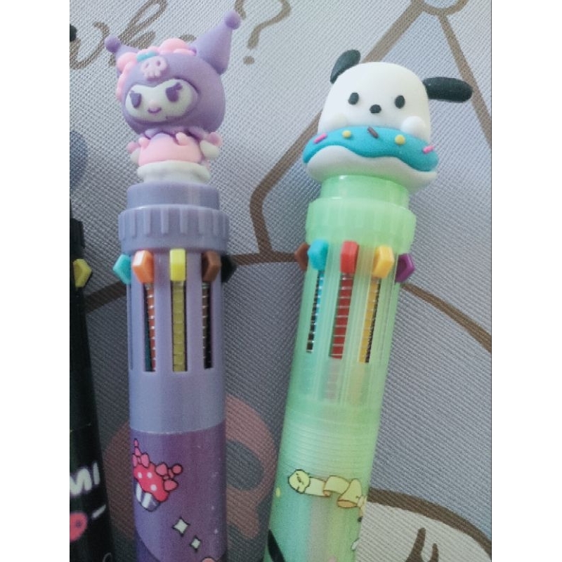 

Pulpen 10 warna sanrio