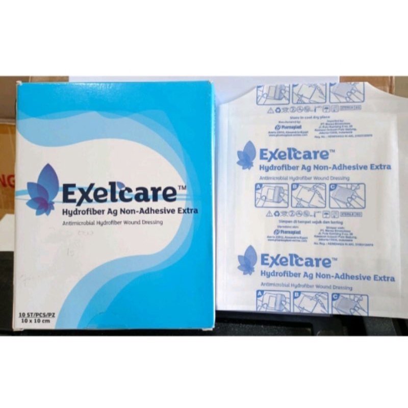 EXELCARE Hydrofiber Ag Non-Adhesive Extra