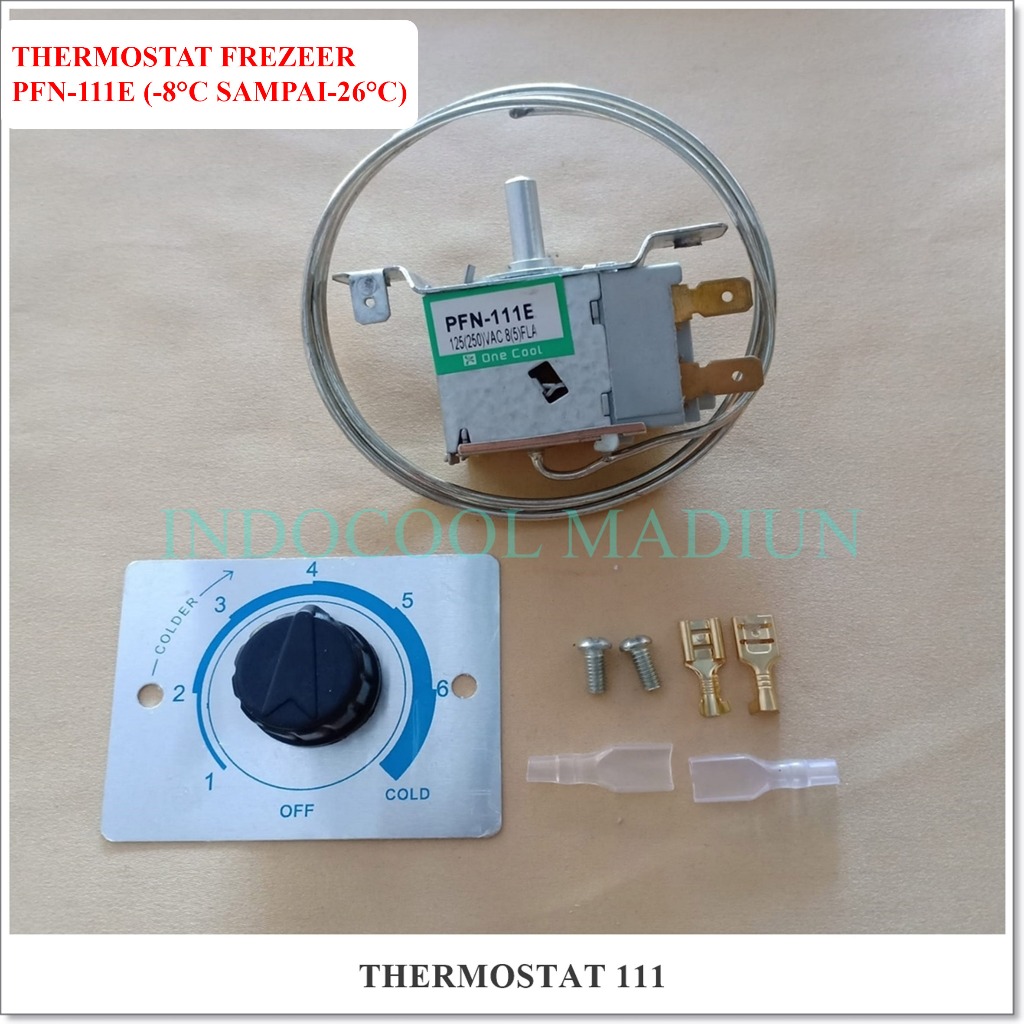 T111 THERMOSTAT KULKAS PUTAR / THERMOSTAT FREEZER / THERMOSTAT 111