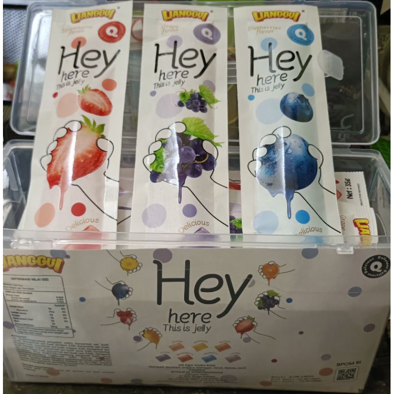 

hey jelly sepak isi 30 pcs