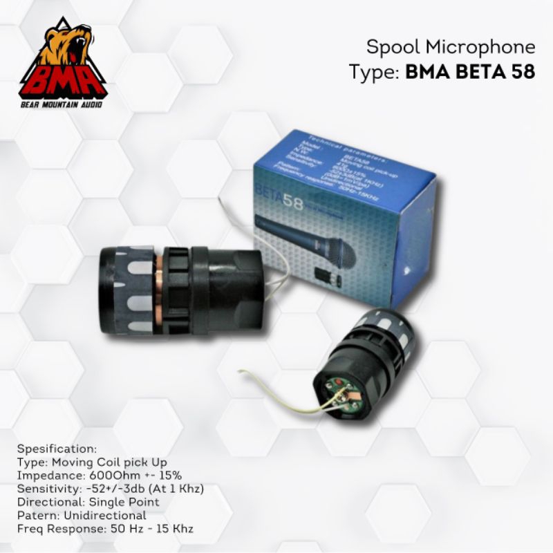 Spull Mic Beta 58A / Spull Mic / Cartridge