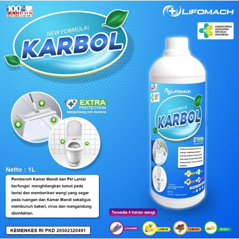 LIFOMACH KARBOL WANGI 1 LITER