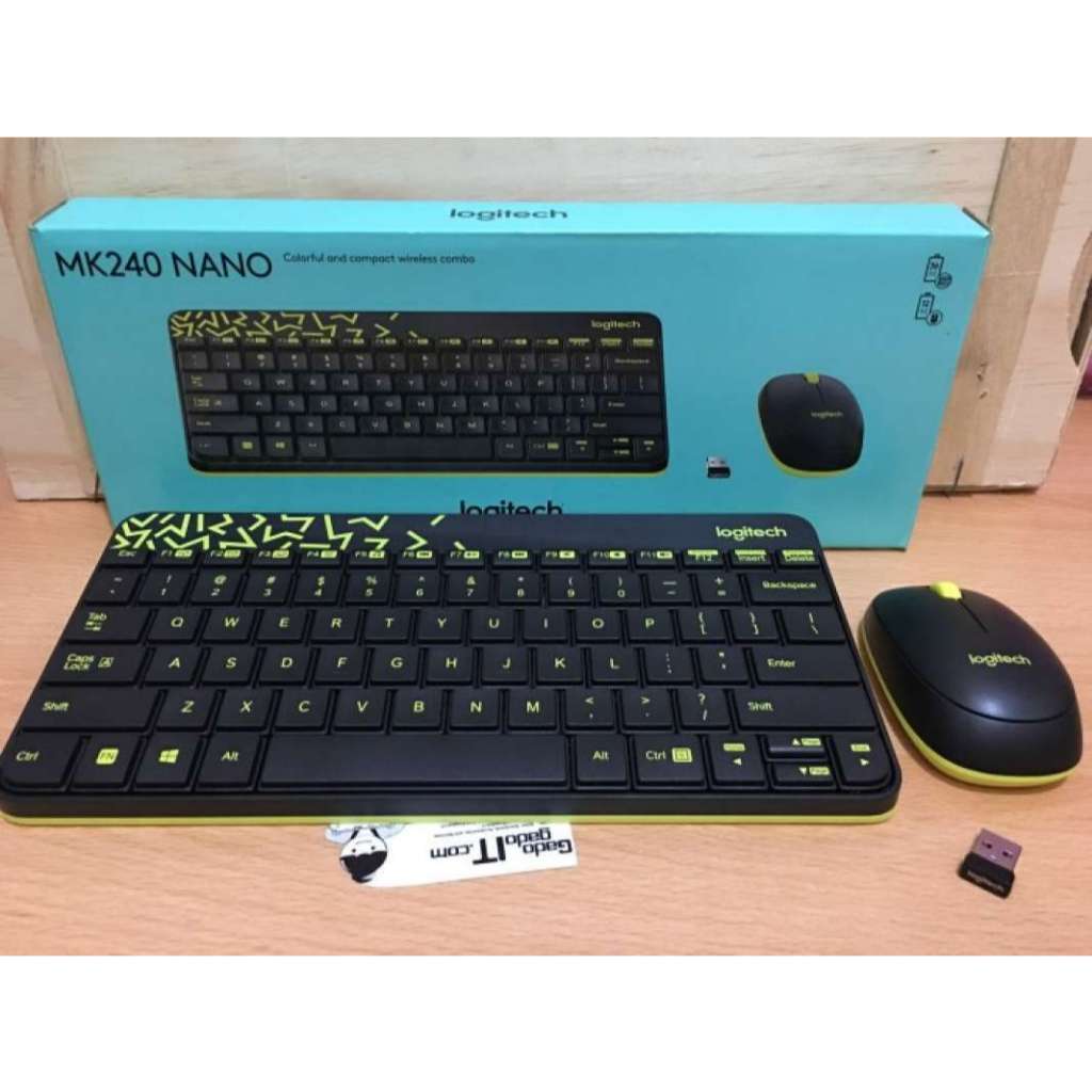 LOGITECH MK240 NANO WIRELESS KEYBOARD MK240 & MOUSE COMBO MK240