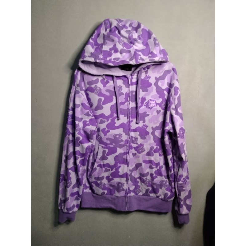 Zip Hoodie BT21 x Line Friend Camouflage Official