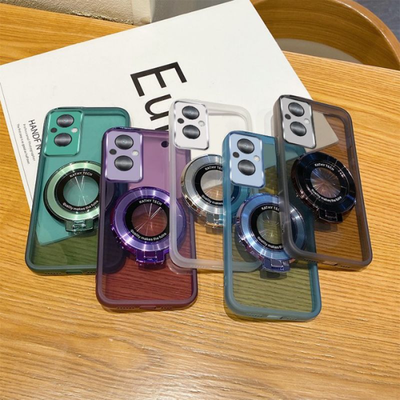 case magsafe OPPO RENO 7 Z 5G silikon standing holder softcase 7Z 5G