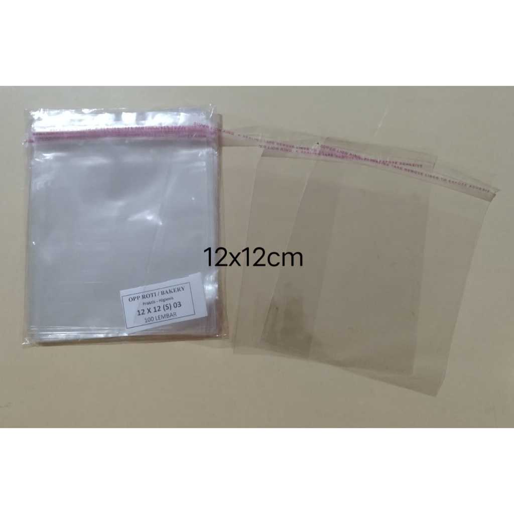 

Plastik Opp Lem Ukuran 12x12cm Jual Per 10pcs
