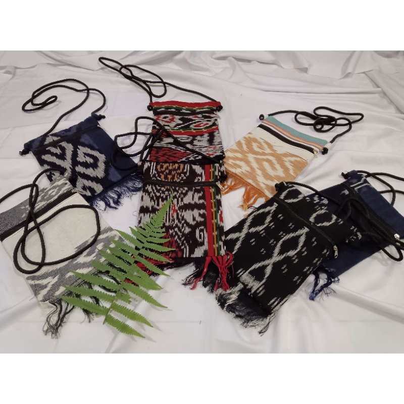 Tas Selempang Tenun Etnik/Tas Etnik/Tas Kecil/Tas santai