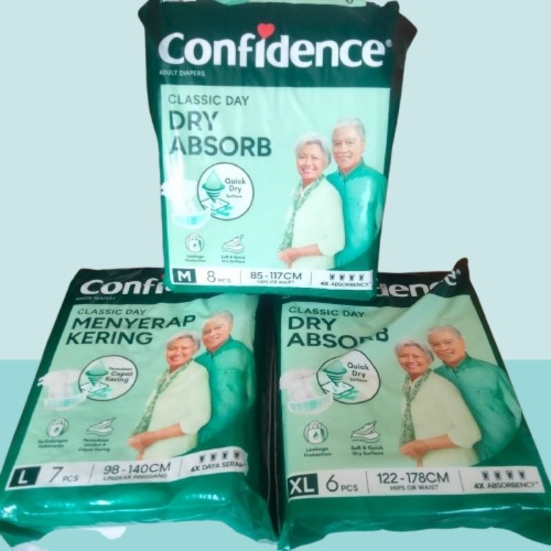 PAMPERS POPOK DEWASA CONFIDENCE TIPE PEREKAT