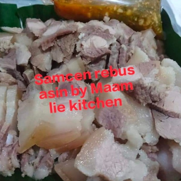 

Daging Samcen Asin Rebus Khas Kalimantan