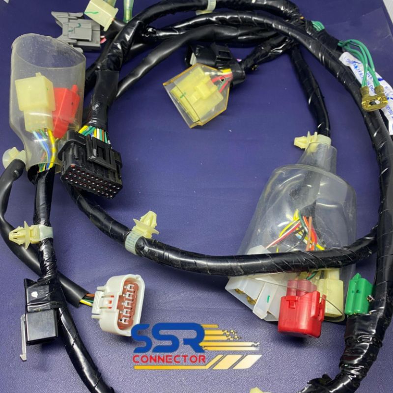 WIRE HARNESS KABEL BODY BODI HONDA BEAT FI STATER KASAR 32100-K25-9301 ORIGINAL