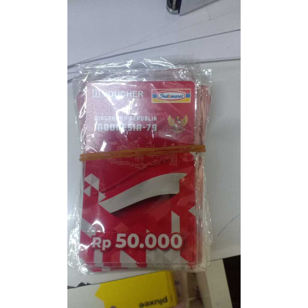Voucher Indomaret Pecahan 50 ribu Rp 50000 50k