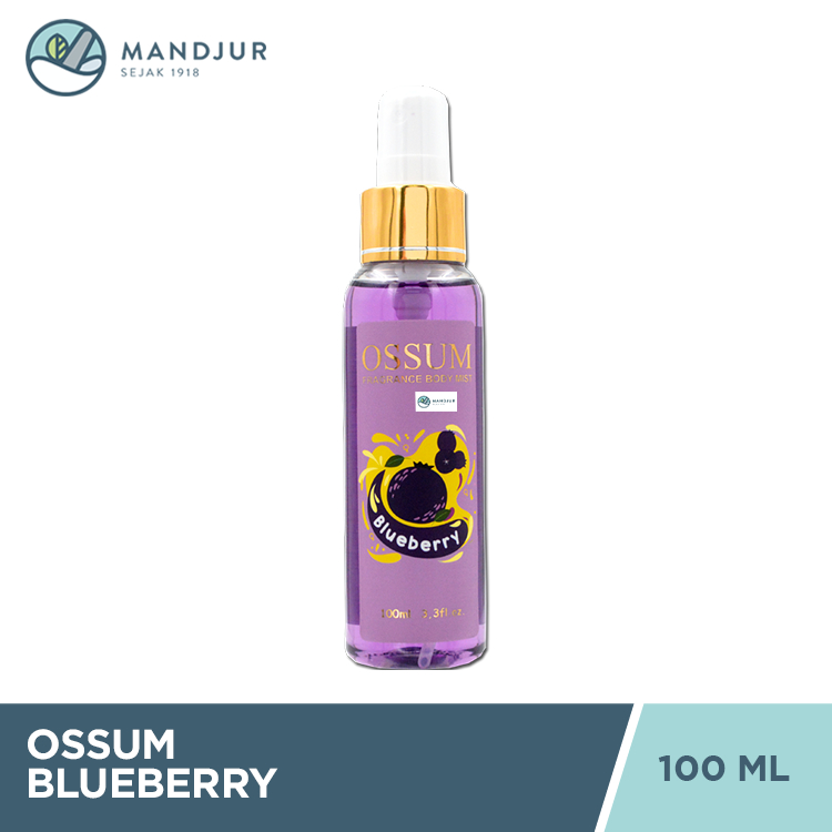 Ossum Fragrance Body Mist Blueberry