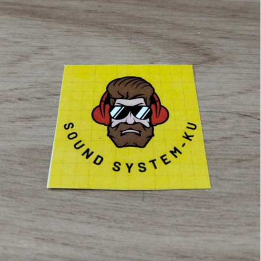 

STIKER SOUND SYSTEM-KU UKURAN 5x5 CM