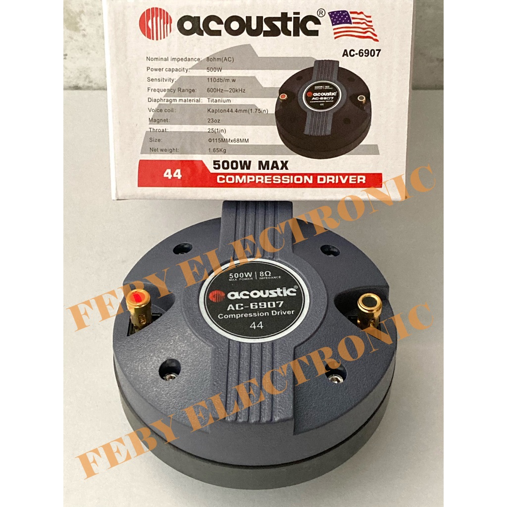 Tweeter Driver Acoustic 44