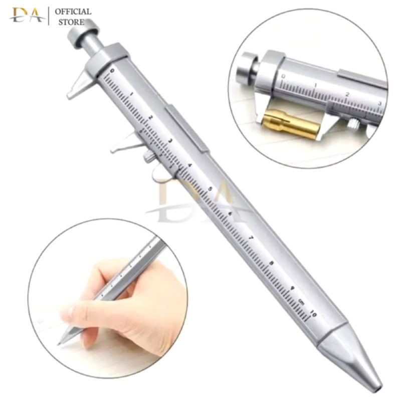 

Pen Ukur Sigmat Ballpoint Multifungsi Measuring Tool Scale Ruler