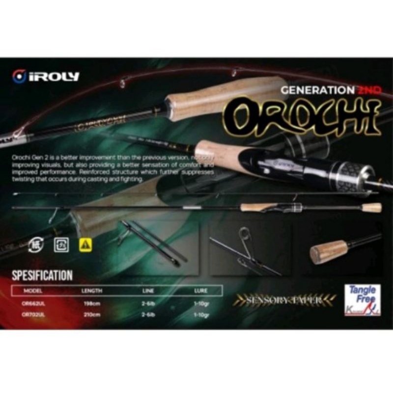 Joran Iroly OROCHI GEN 3 / OROCHI GEN 2 NEW SP/BC