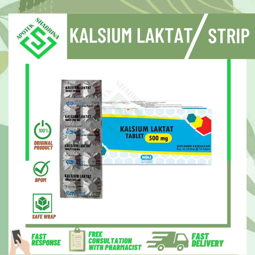 KALSIUM LAKTAT /  SUPLEMEN CALSIUM