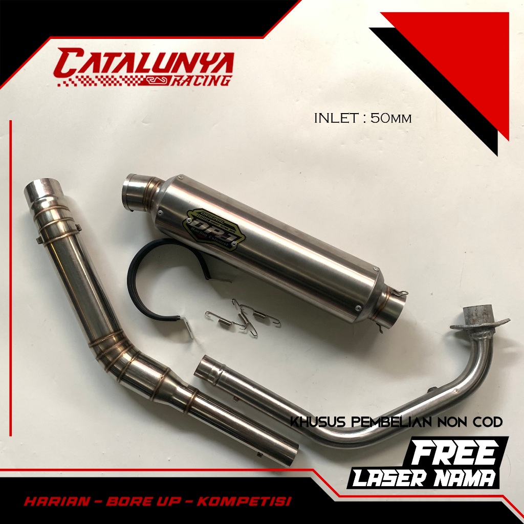 Knalpot racing dpj pnp cb gl tiger megapro Satria Fu Vixion