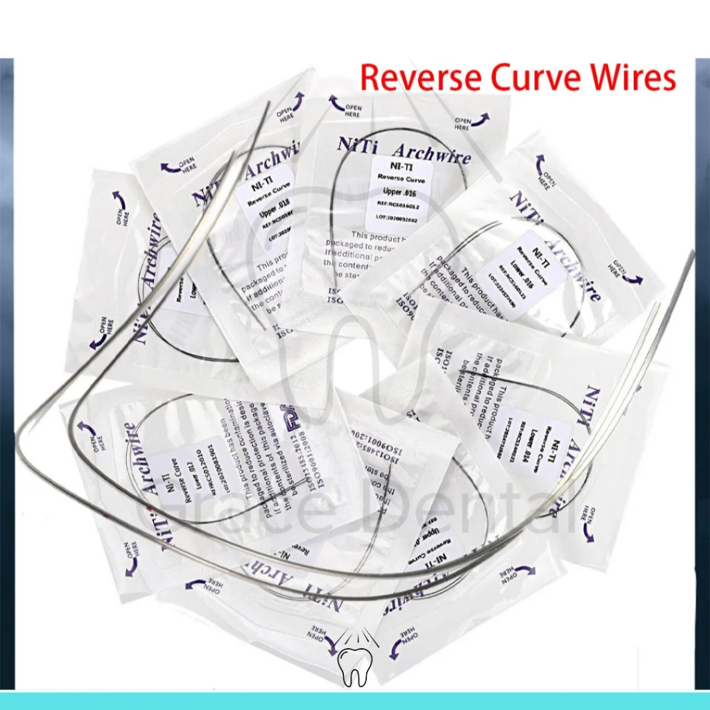 Reverse Curve NiTi Wire Ortho Behel RCS Orthodontics