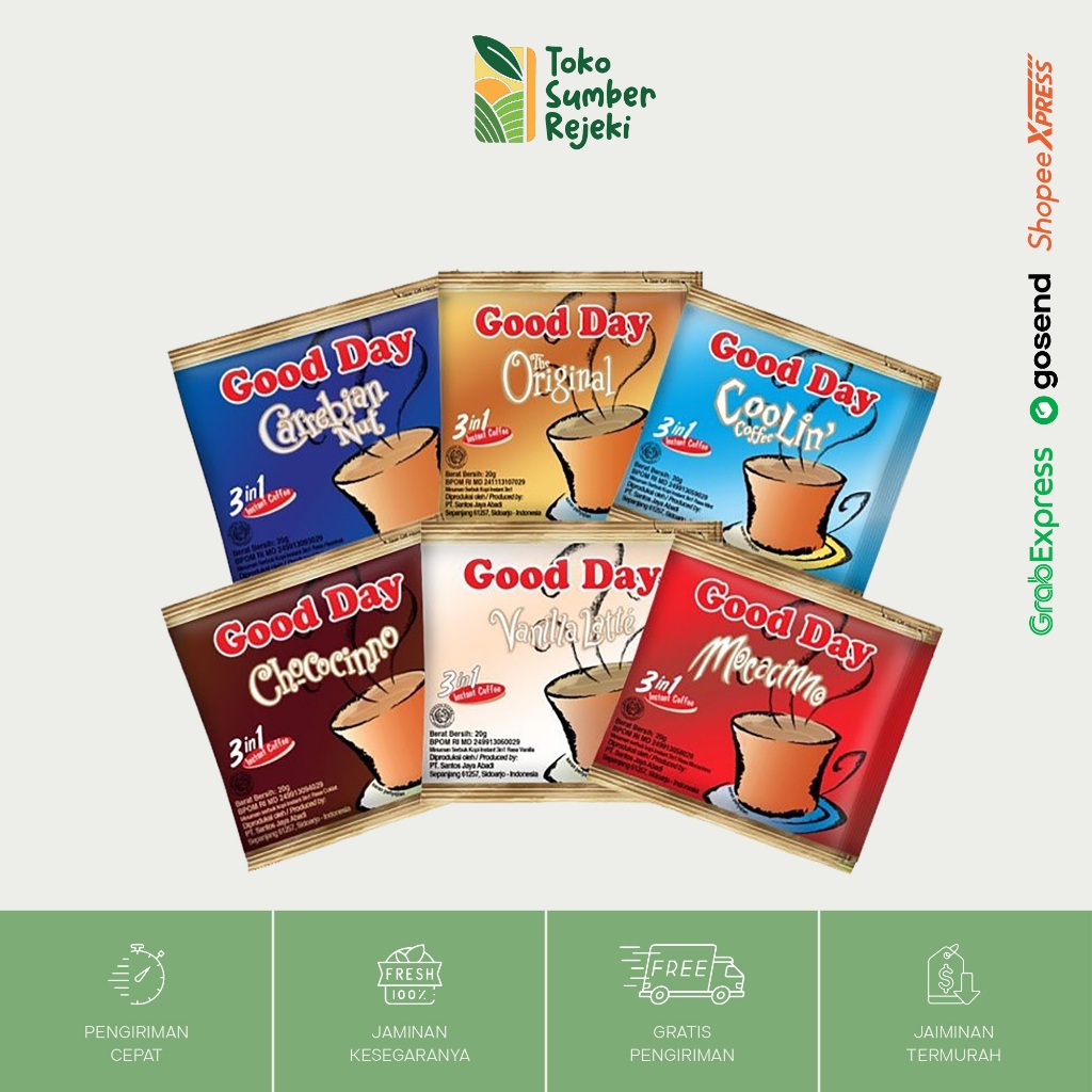 

Good Day 3 in 1 All Varian - Toko Sumber Rejeki Yogyakarta