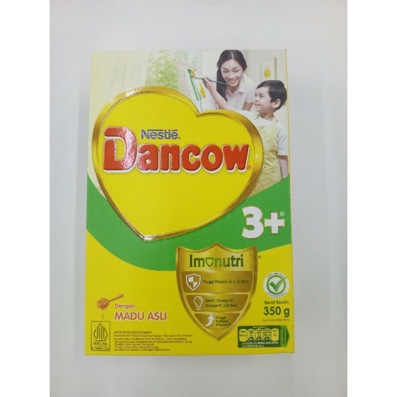 

susu Dancow 3+ rasa vanilla dan madu asli 350gr/1kg