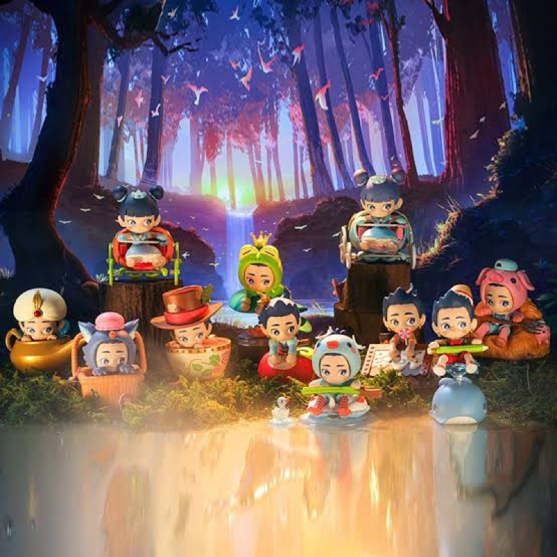 Fei Ren Zai Nezha Fairy Tale Tour Series Blind Box Pop Mart  - 9 PCS SET