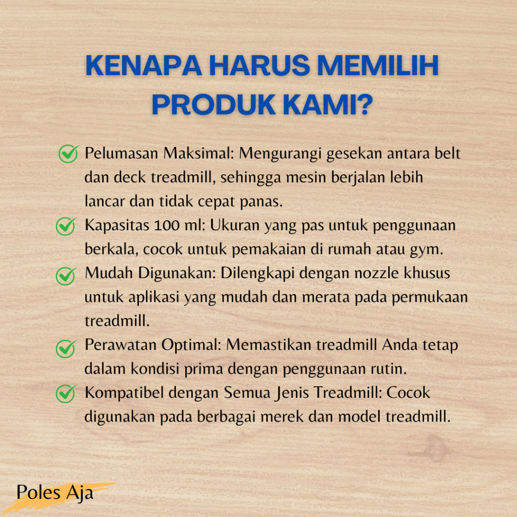 Larismanistokokku Oil Treadmill No Sert Minyak Pelumas Oli Treadmill Sepeda Statis Homegym Alat