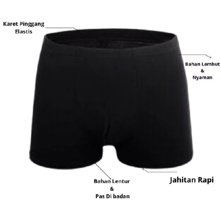 Celana dalam boxer premium/Celana dalam pria premium