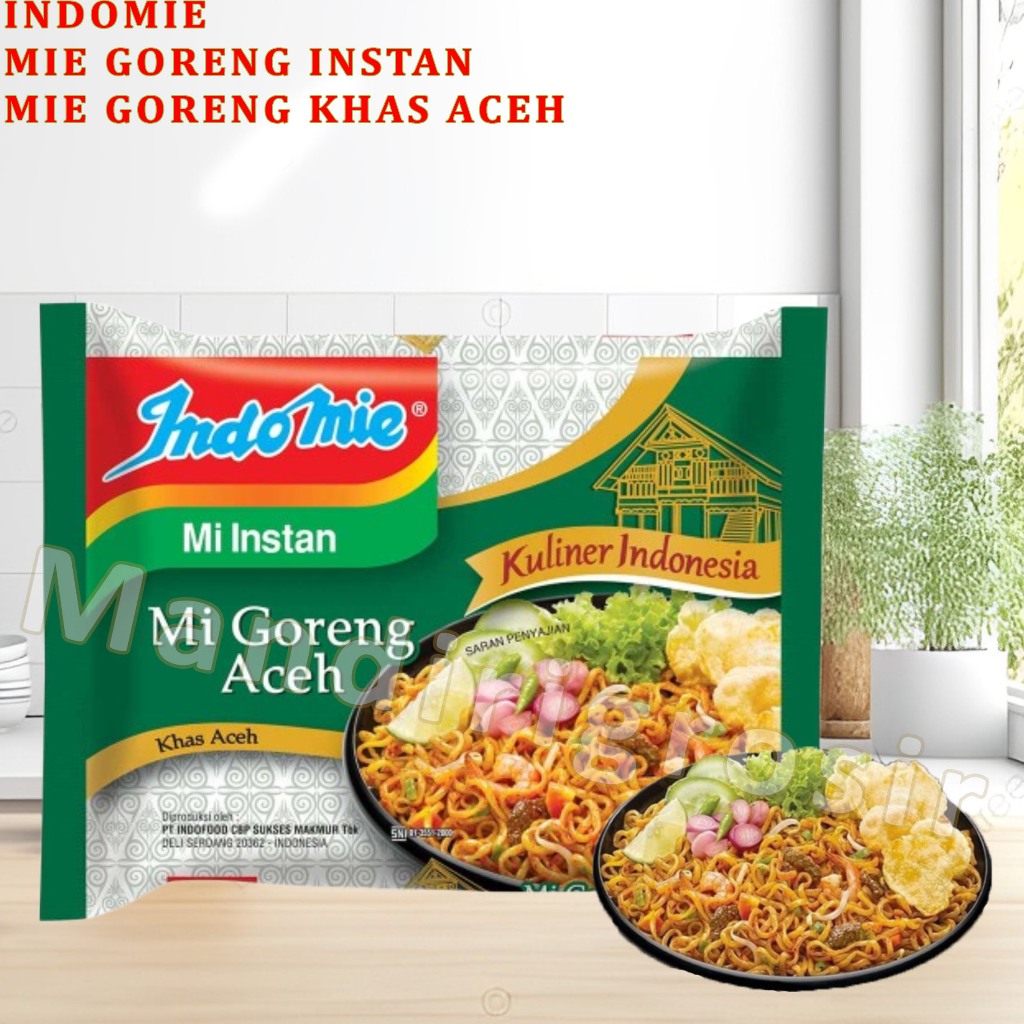 

Mie Goreng Instan * Indomie * Mie Goreng Khas Aceh * 90gr