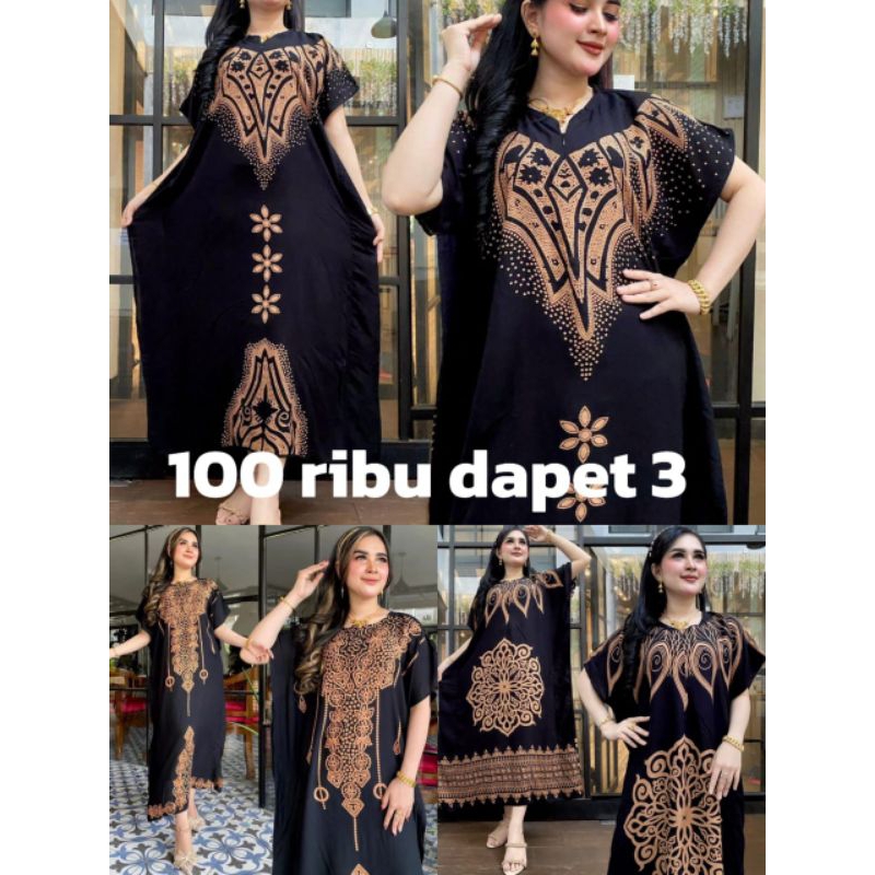 Paket Daster 100 Dapet 3 Daster Lowo Jumbo Daster Busui Daster Kekinian