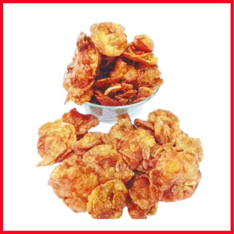 

Emping pedas manis balado lebar