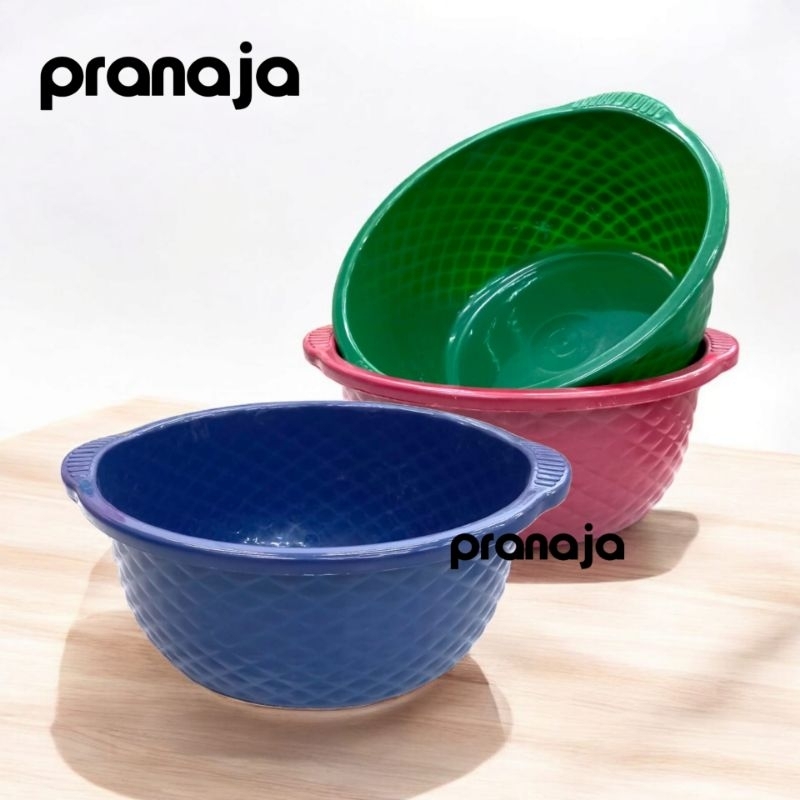3 Pcs Baskom Plastik Besar 37cm / Baskom Serbaguna / Baskom Jumbo / Baskom Parcel / Waskom Hajatan /