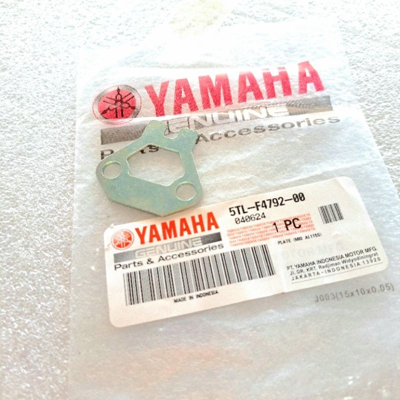 PLAT BESI DUDUKAN KABEL JOK MIO SPORTY SMILE SOUL ORIGINAL YAMAHA