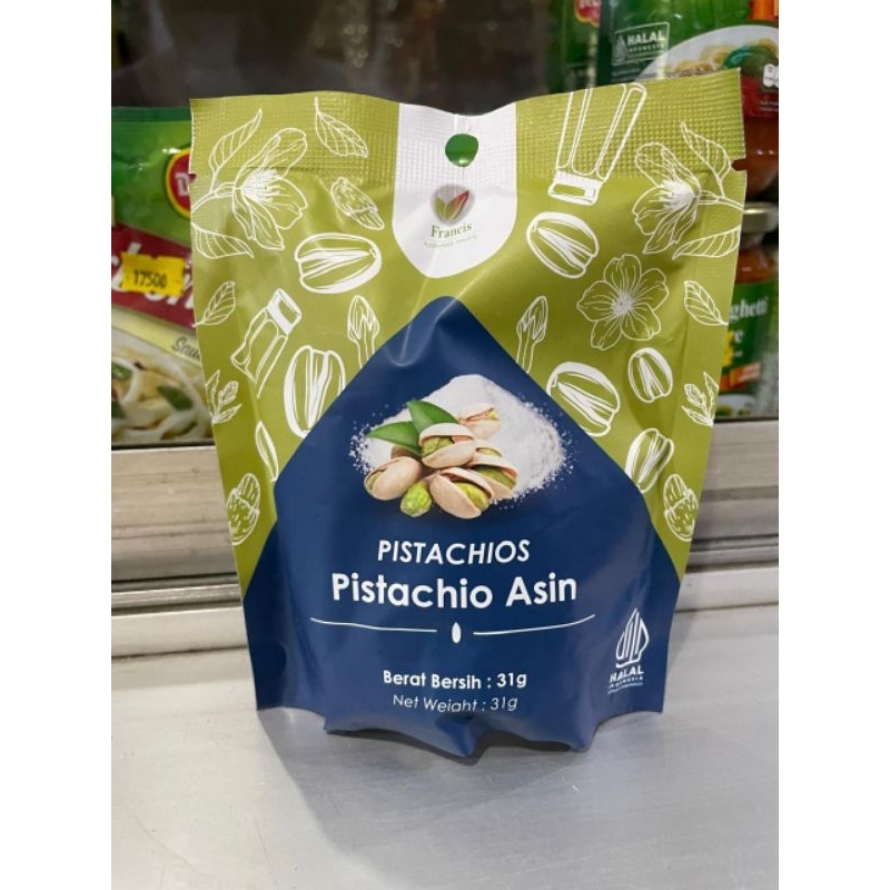 

Kacang Pistachio Asin 31gr