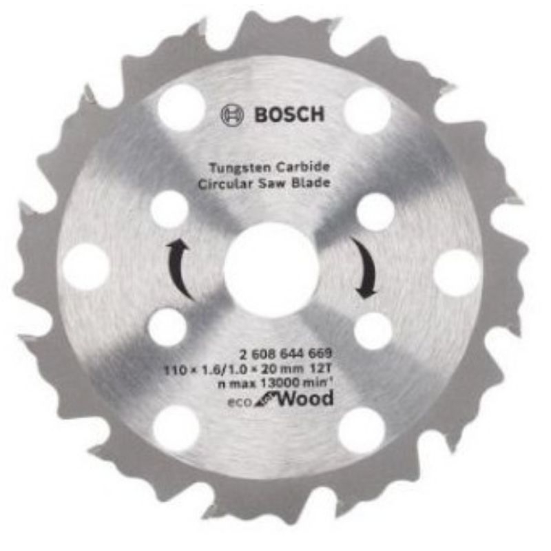 * BOSCH - SAW BLADE 4"X12T TANDUK / MATA CIRCULAR SAW