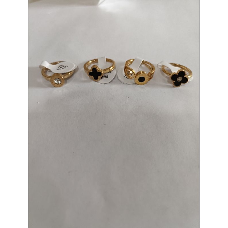 cincin titanium stainless steel 5pcs