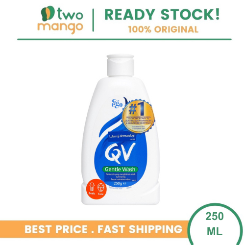 QV GENTLE WASH 250ML BPOM